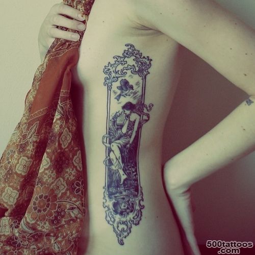 30 Cool Side Tattoos for Girls  CreativeFan_11