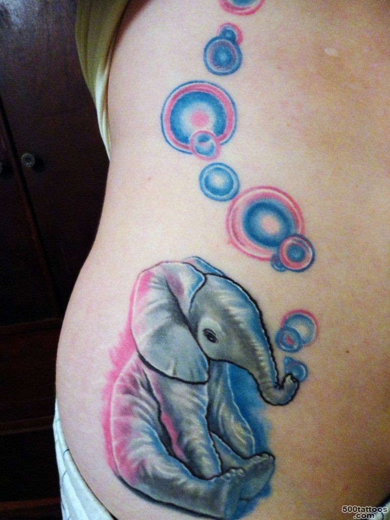 Elephant Side Tattoo Design  Tattoobite.com_44