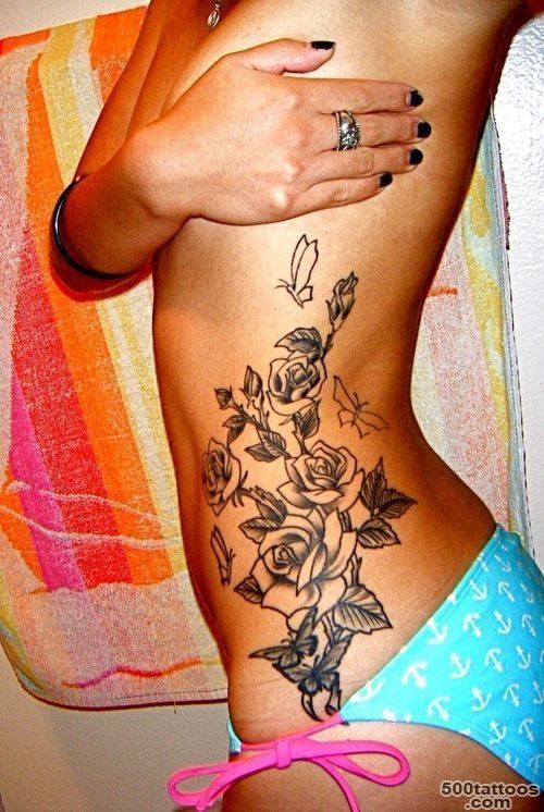 I want a cute side tattoo like this  Tattoos  Pinterest  Side ..._33