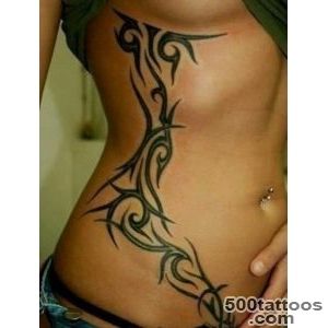 50 Rib Tattoos for Girls  Art and Design_9