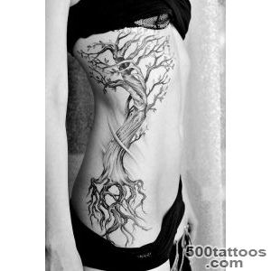 Amazing Tree Side Tattoo  Best tattoo ideas amp designs_3