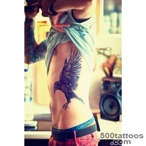 Crow Side Tattoo  Best tattoo ideas amp designs_21