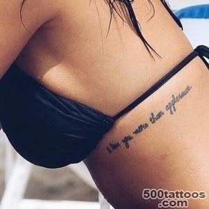 Devin Brugman Writing Side Tattoo  Steal Her Style_7