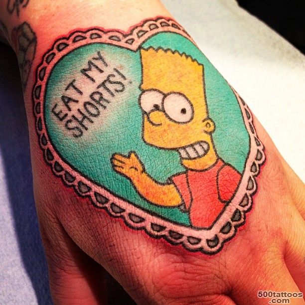Bart Simpson Tattoo_38