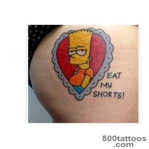 Simpson tattoo design, idea, image