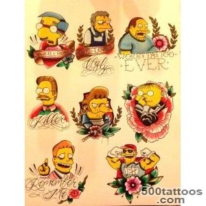 1000+ ideas about Simpsons Tattoo on Pinterest  Tattoos, Alex _11