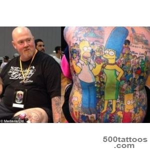 Giant Simpsons tattoo  Medavia_43