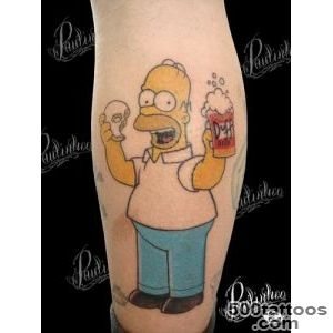 Homer Simpson Tattoo  Free Tattoo Pictures_40