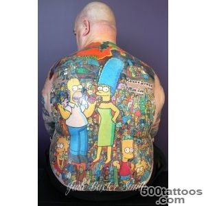 Man with over 200 tattoos of The Simpsons characters confirmed as _10