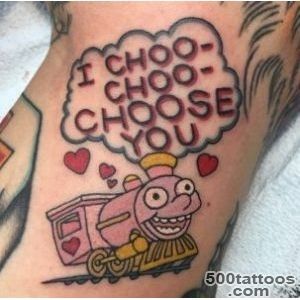 The Top 50 #39Best Simpsons Tattoos#39 Of 2015  Four Finger Discount_21