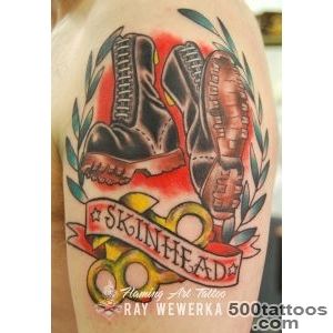 Skinhead Tattoo  More art and tattoos here wwwfacebookco…  Flickr_6