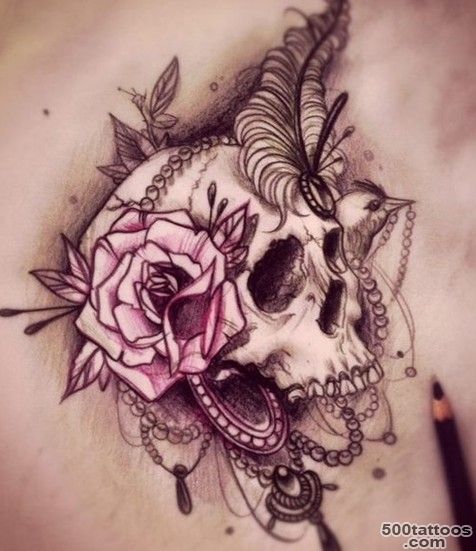 50 Cool Skull Tattoos Designs   Pretty Designs_46