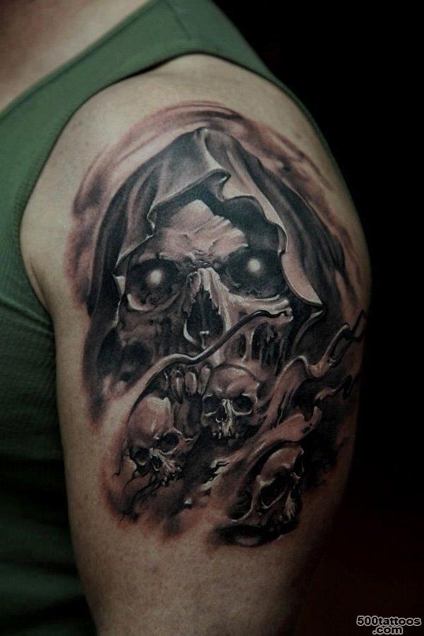 100 Awesome Skull Tattoo Designs  Art and Design_11