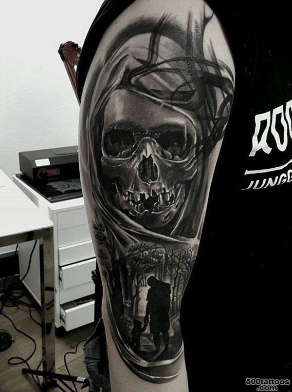 100 Awesome Skull Tattoo Designs  Art and Design_22