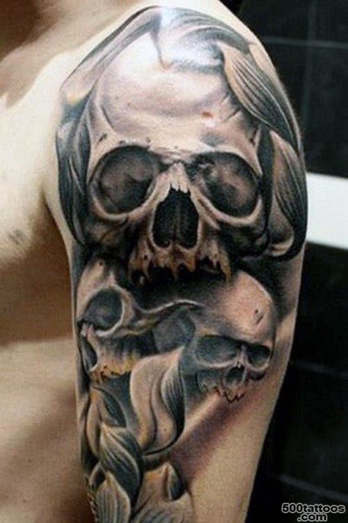 Top 80 Best Skull Tattoos For Men   Manly Designs And Ideas_4