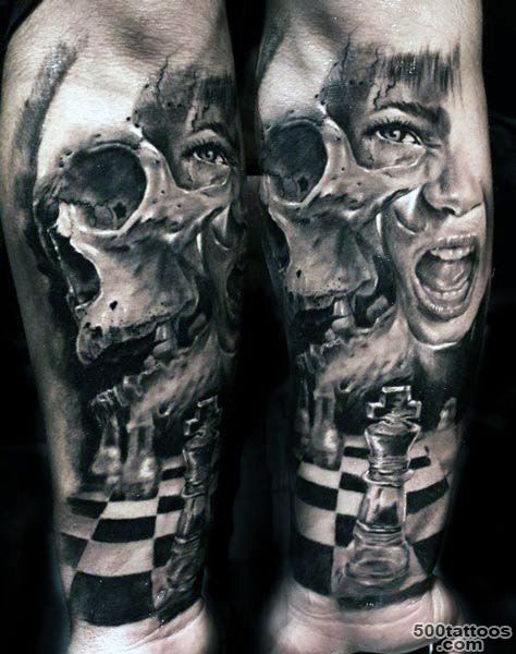 Top 80 Best Skull Tattoos For Men   Manly Designs And Ideas_23