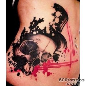 99 Gnarly Skull Tattoos That Will Make You Gawk_28