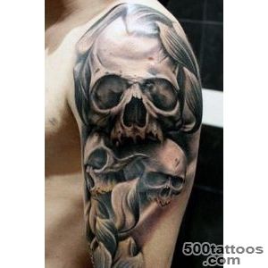 Top 80 Best Skull Tattoos For Men   Manly Designs And Ideas_4