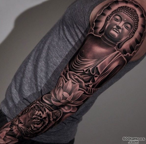 36 Perfect Sleeve Tattoos for Guys With Style   TattooBlend_49