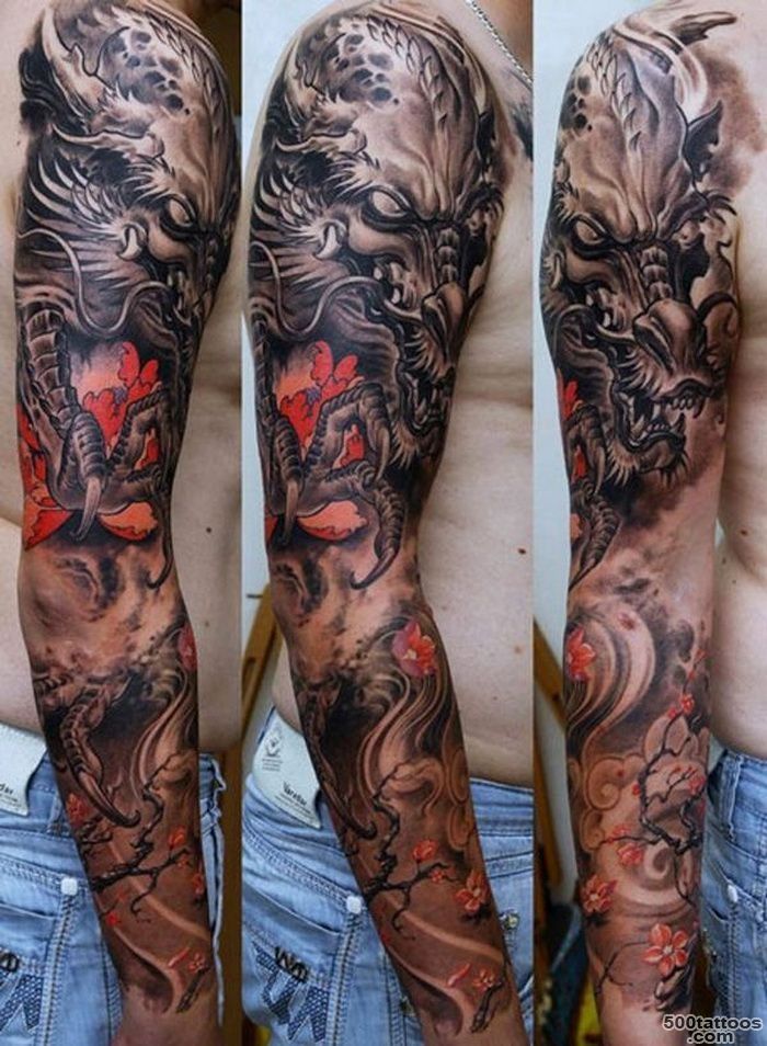 47+ Sleeve Tattoos for Men   Design Ideas for Guys_8