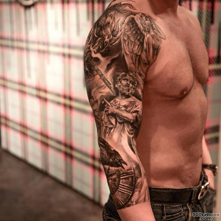 47+ Sleeve Tattoos for Men   Design Ideas for Guys_15