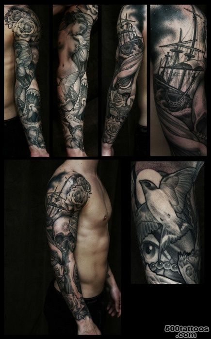 47+ Sleeve Tattoos for Men   Design Ideas for Guys_41