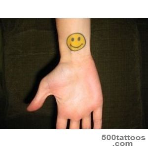10 Scary and Silly Smiley Face Tattoo Designs_6