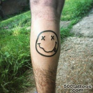 Nirvana Smiley Face Tattoo  Best Tattoo Ideas Gallery_39