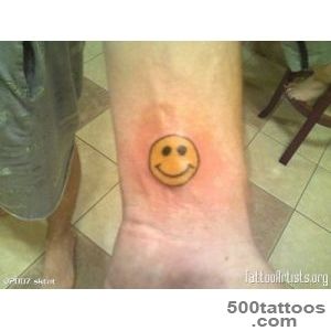 Pin Happy Face And This Tattoo Definitely Shows How Evil Pumpkins _9