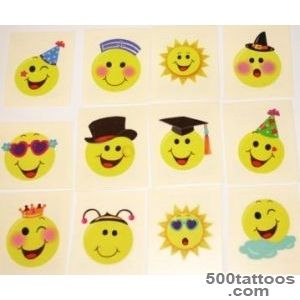Smiley Face Tattoos Designs_15