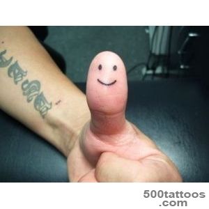 Thumb Smiley Face Tattoo Pictures at Checkoutmyinkcom_10JPG