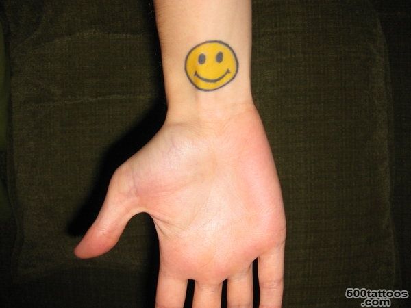 10 Scary and Silly Smiley Face Tattoo Designs_6