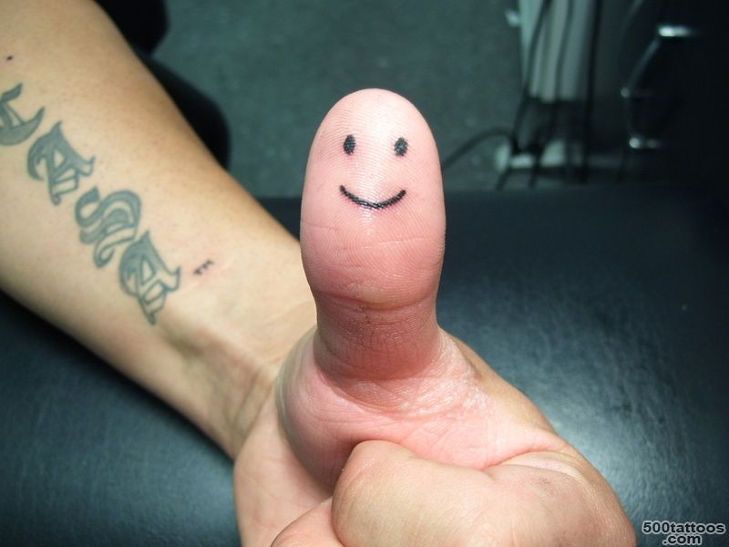 Thumb Smiley Face Tattoo Pictures at Checkoutmyink.com_10.JPG
