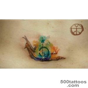 44 Snail Tattoos   Meanings, Photos, Designs for men and women_6