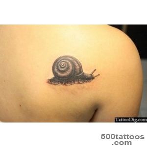 65+ Famous Snail Tattoos_2