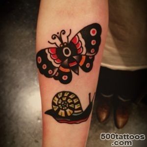 65+ Famous Snail Tattoos_15
