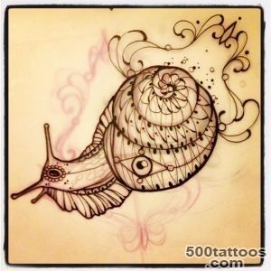Snail Tattoo Images amp Designs_10