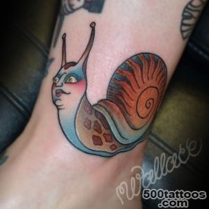 snail tattoo  RAYMOND WALLACE TATTOOING_8
