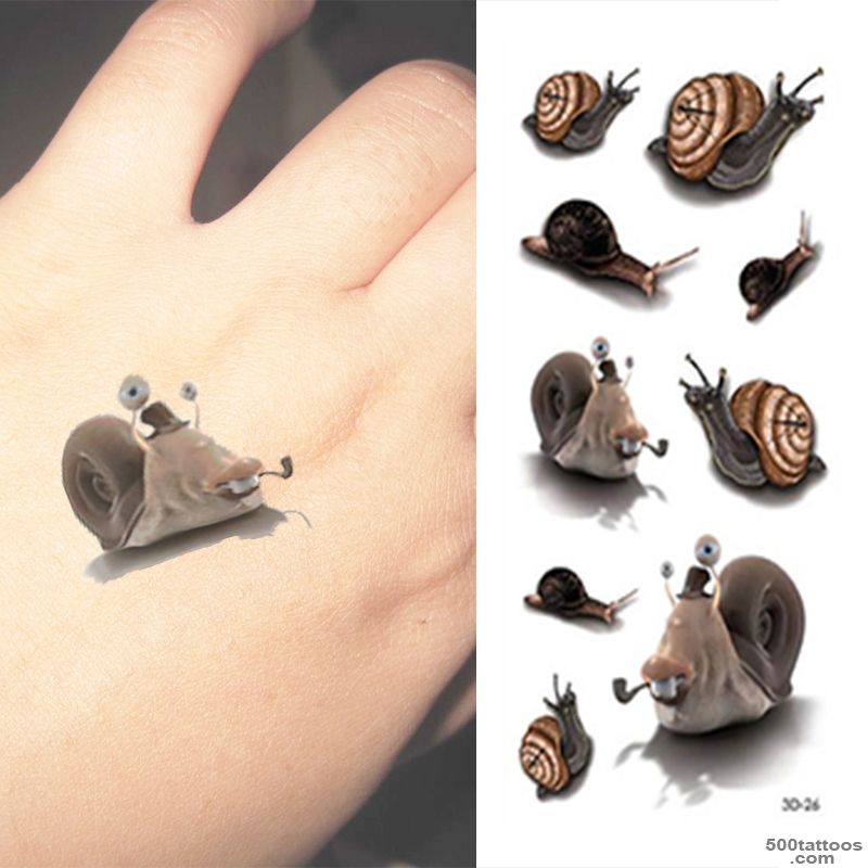 Popular Snail Tattoo Buy Cheap Snail Tattoo lots from China Snail ..._50