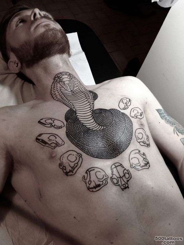 50+ Gorgeous Healing Snake Tattoo designs and ideas   Looks Great_3