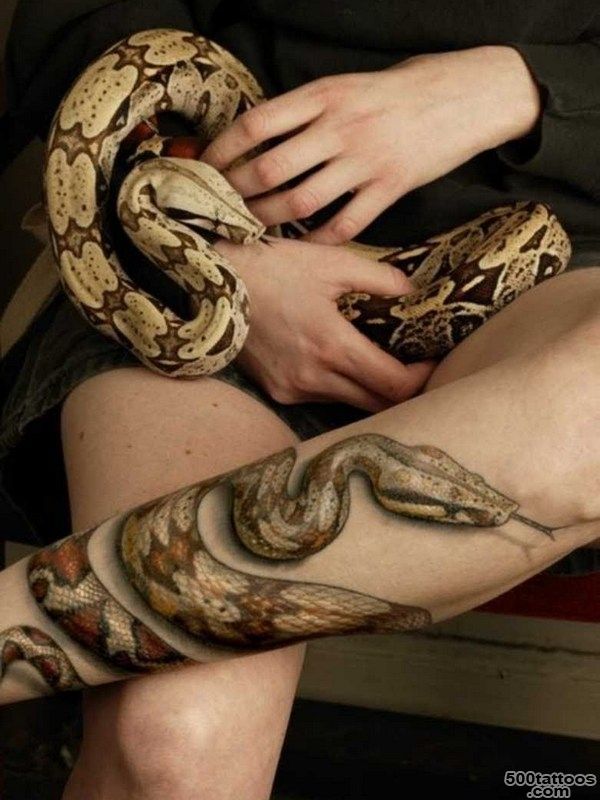 50+ Gorgeous Healing Snake Tattoo designs and ideas   Looks Great_5