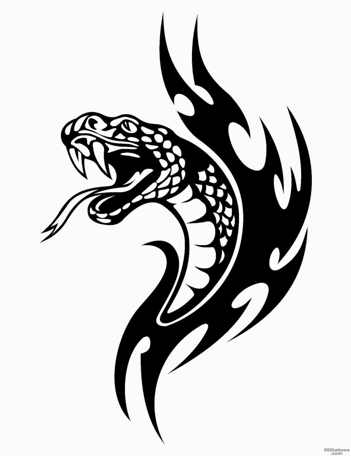 Snake Tattoo  Free Tattoo Pictures_19