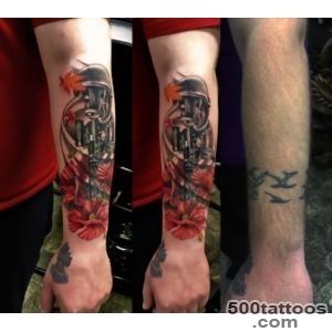 Fallen Medical Soldier Army Tattoo Design  Fresh 2016 Tattoos Ideas_18