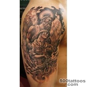 Military Skull Soldier Tattoo On Biceps  Tattoobitecom_19