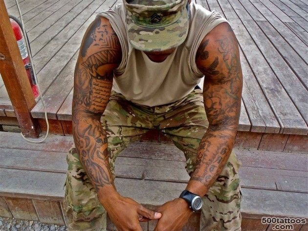 Army Soldier Tattoo On Back  Fresh 2016 Tattoos Ideas_49