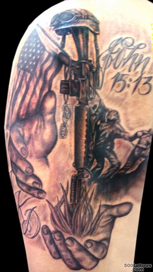 Fallen Soldier Memorial Tattoo Designs lt Images amp galleries_10