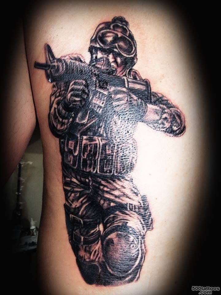 Soldier Military Tattoo  Tattoobite.com_1
