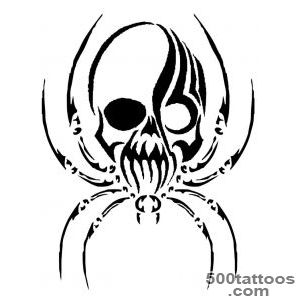 Spider tattoo design, idea, image