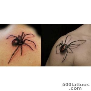 10 SPIDER TATTOOS FOR MEN   3D ~ Everything About Tattoos_15