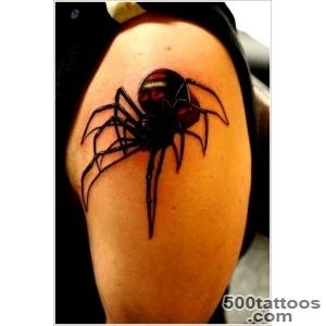 35 Spider Tattoos that will get you all tangled_19